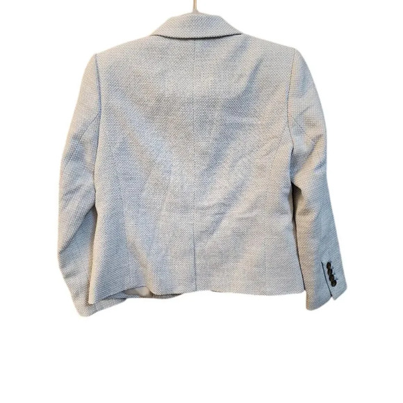 Women's NWT Ann Taylor Petite Newbury Blazer Textured Size 4 - Picture 5 of 6